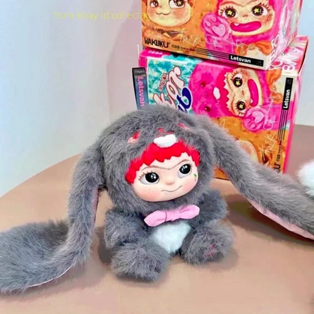 Letsvan Wakuku Cool Bunny Blind Box Action Figure In Stock Perfect